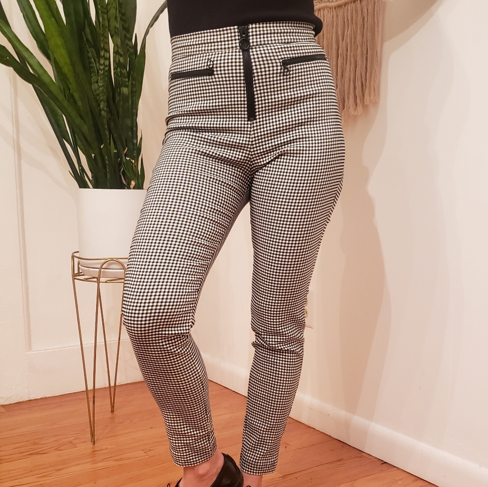 Urban Outfitters high rise gingham pants